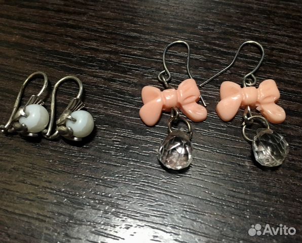 Сережки детские новые Сережки детские новые