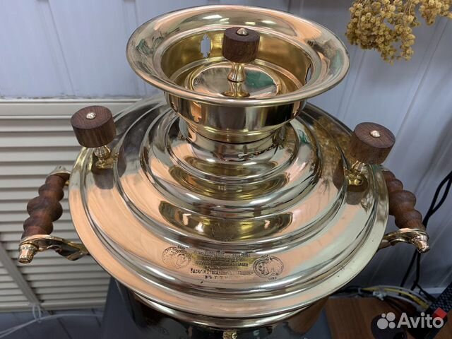 Самовар угольный на дровах 6л Баташев В. С Самовар угольный на дровах 6л Баташев В. С