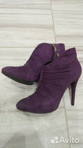 Ботильоны Guess фиолетовые новые Ботильоны Guess фиолетовые новые