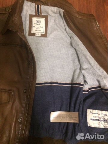 Куртка детская. Кожа. Massimo Dutti 122-134 см