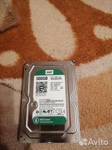 Продам SATA 64MB Cache WD5000azrx