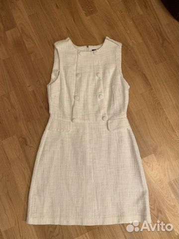 Белое платье Topshop