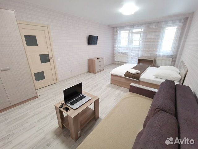 

1-к. квартира, 52 м², 3 кровати