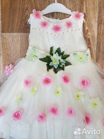 Платье на 4-5 лет
