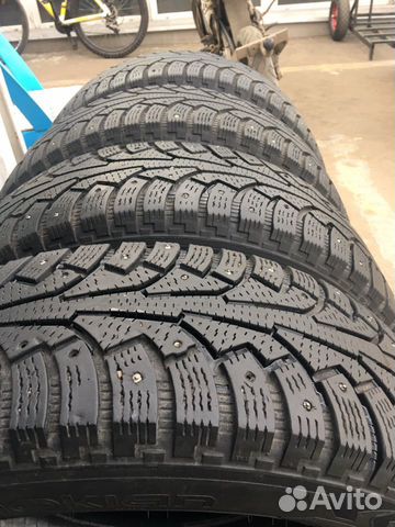 Шины зимние б/у 225/65R17 Nokian Nordman 5