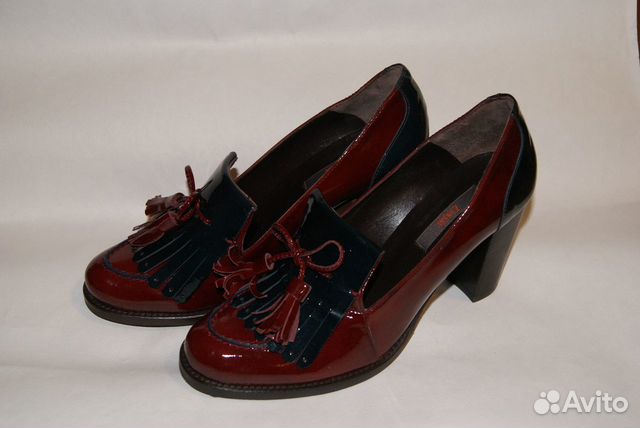Новые испанские туфли, нат. кожа