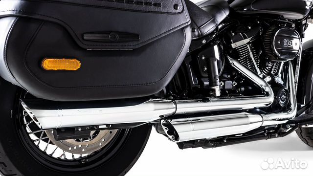 Harley-davidson Softail выхлопная система Remus