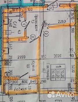 1-к квартира, 39 м², 14/18 эт.
