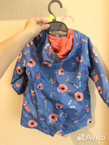 Плащ Mothercare для девочки Плащ Mothercare для девочки