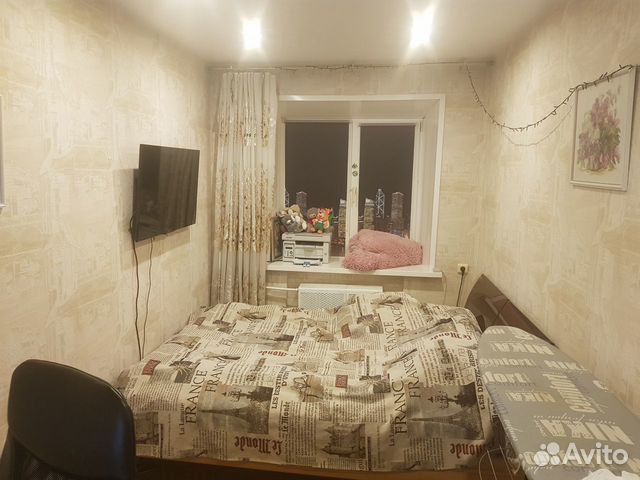 2-к квартира, 44.3 м², 1/4 эт.