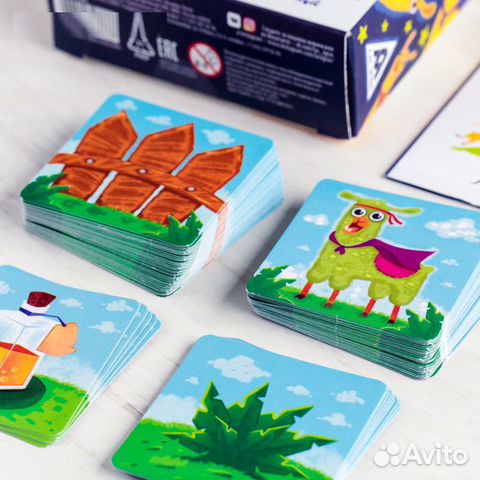Настольная кооперативная игра «Ламы»