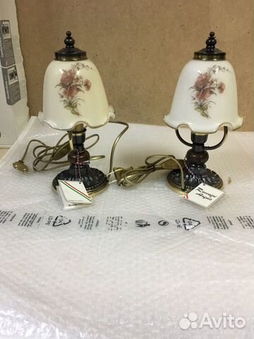 Настольная лампа 2шт Angelo Reccagni.Италия.Новая Настольная лампа 2шт Angelo Reccagni.Италия.Новая