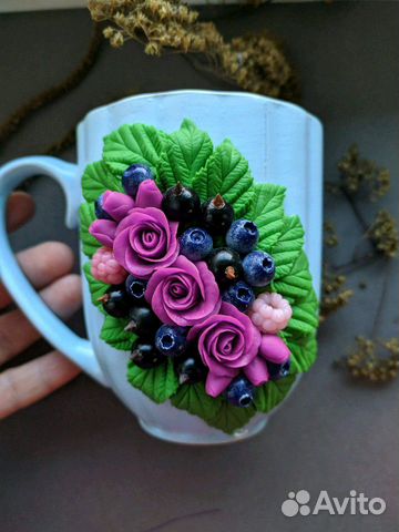 Кружка с декором