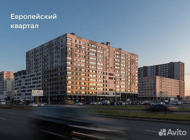1-к квартира, 46 м², 4/10 эт.