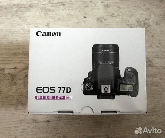 Новый Canon EOS 77D KIT EF-S 18-55mm IS STM
