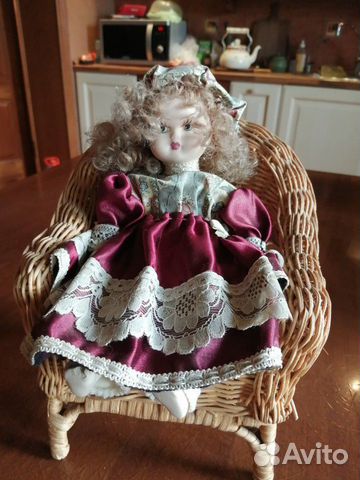 Кукла фарфоровая Италия