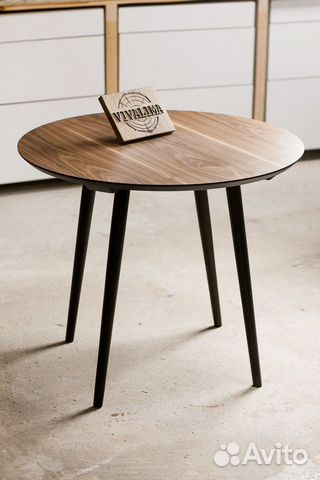 Обеденный стол круглый мидсенчури модерн Обеденный стол круглый мидсенчури модерн