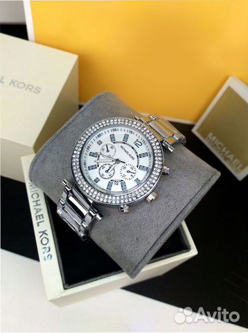 Часы женские michael kors в серебре (107) Часы женские michael kors в серебре (107)