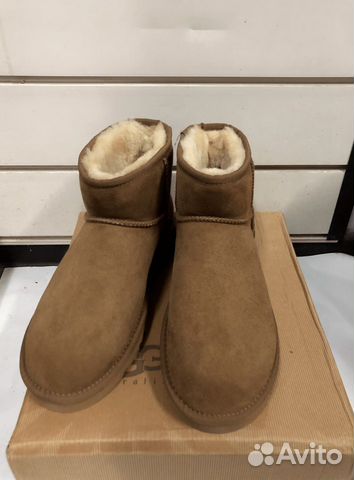 UGG угги, мини рыжие UGG угги, мини рыжие