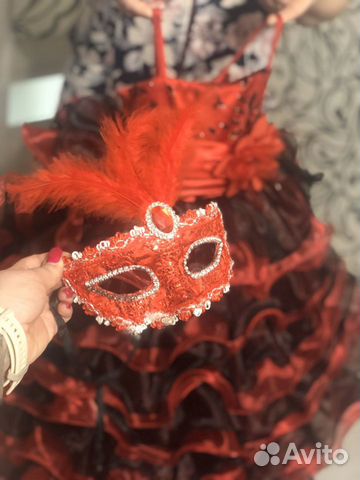 Платье Новогоднее+Маска