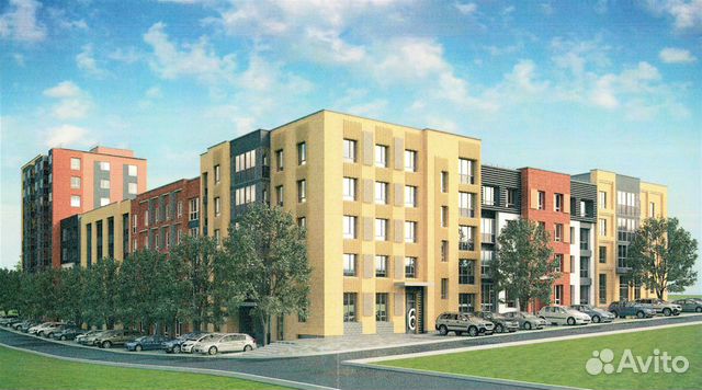 1-к квартира, 34.6 м², 1/3 эт.