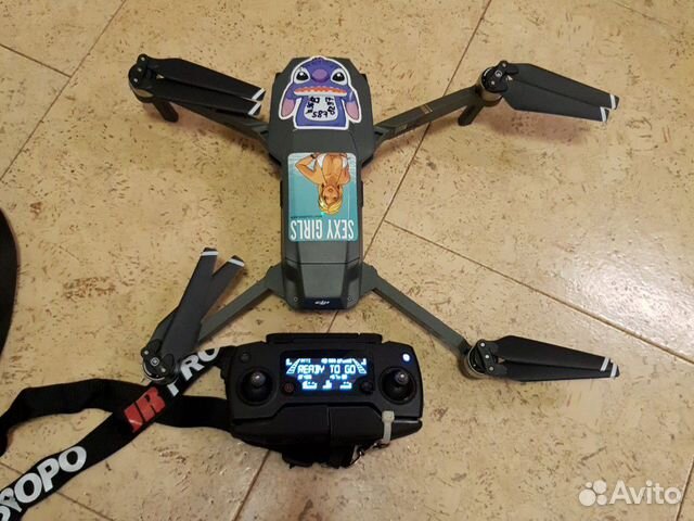 Квадрокоптер dji mavic pro combo +комплектующие