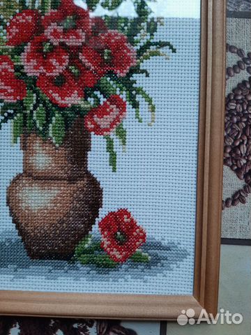 Картина вышитая крестиком Картина вышитая крестиком