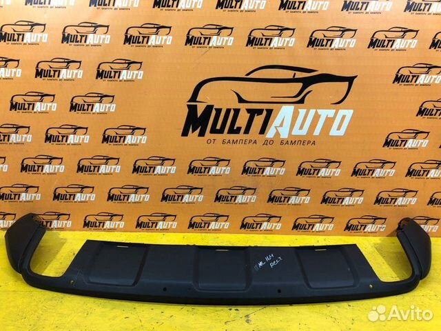 Юбка бампера задняя Mercedes Ml W164 2008-2011 Юбка бампера задняя Mercedes Ml W164 2008-2011