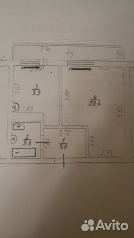 1-к квартира, 46.4 м², 17/17 эт.