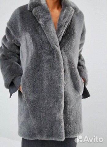 Шуба-кокон из искусственного меха Whistles Шуба-кокон из искусственного меха Whistles