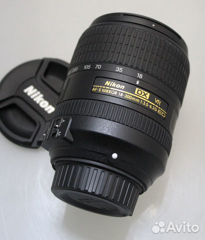 Объектив Nikon AF-S 18-300 mm F 3,5-6,3 VR б/у