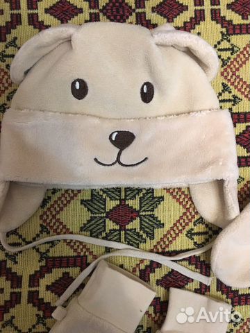 Шапка варежки шарф Шапка варежки шарф