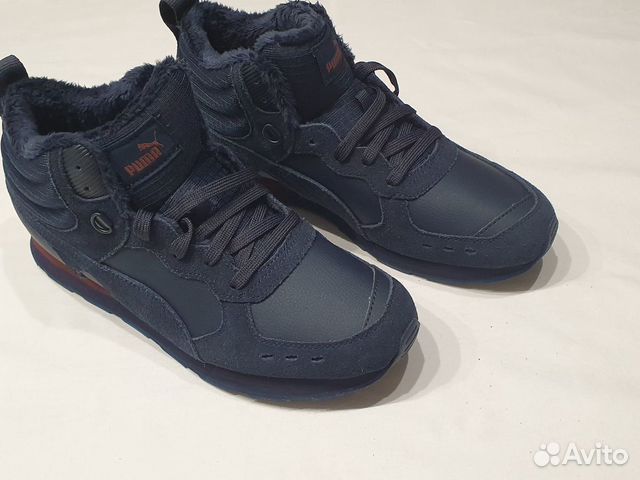 Кроссовки новые утепленные puma