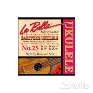 84872303366 La Bella 200 Uke-Pro Комплект струн для укулеле со