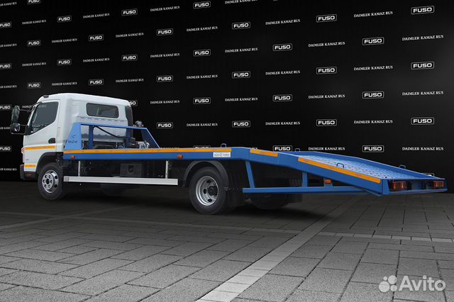 Fuso canter TF Эвакуатор с ломаной платформой, 5,7