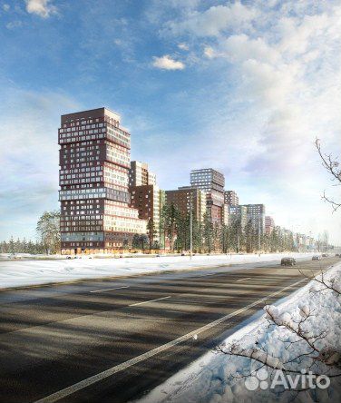 2-к квартира, 68.3 м², 10/14 эт.
