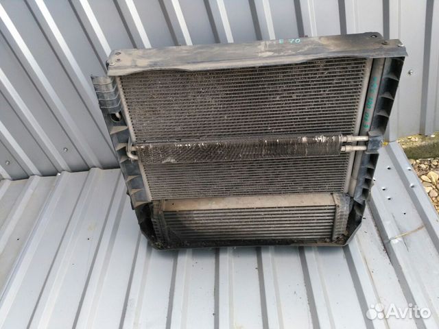 Кассета радиаторов в сборе BMW X5 E70 X6 E71 Кассета радиаторов в сборе BMW X5 E70 X6 E71