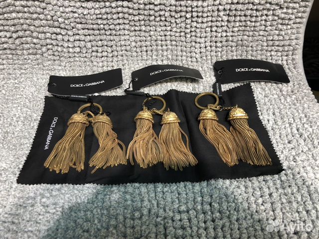 Брелок для ключей, Dolce Gabbana, оригинал, Италия Брелок для ключей, Dolce Gabbana, оригинал, Италия