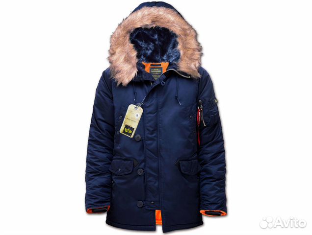 Парка (Аляска) N-3B Slim Fit by Alpha Ind.(из США)