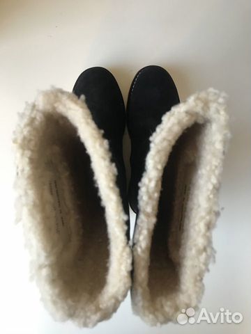 Зимние меховые сапожки Bally, оригинал Зимние меховые сапожки Bally, оригинал