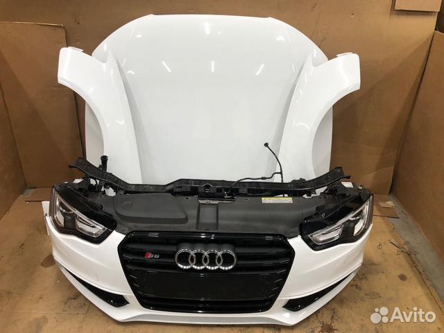 Audi a5 s5 рестайлинг ноускат капот бампер кассета