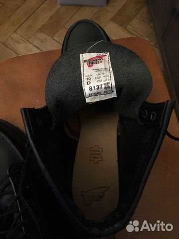 Red Wing 8137 10D ботинки новые 43р
