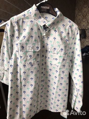 Рубашка Mothercare р.116 с бирками Рубашка Mothercare р.116 с бирками