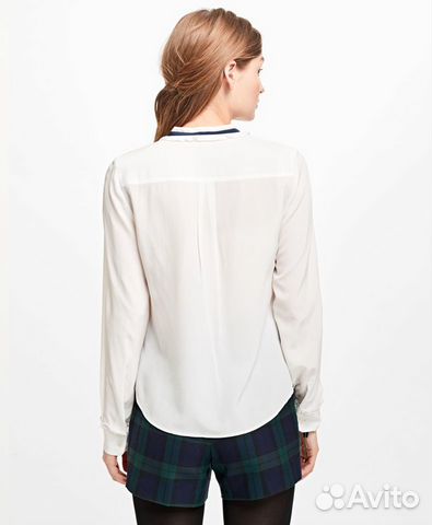Brooks Brothers, оригинал, шёлковая блуза Brooks Brothers, оригинал, шёлковая блуза