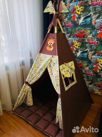Вигвам, игровой домик для ребенка Вигвам, игровой домик для ребенка