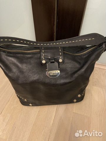 Женская Кожаная сумка Tosca blu