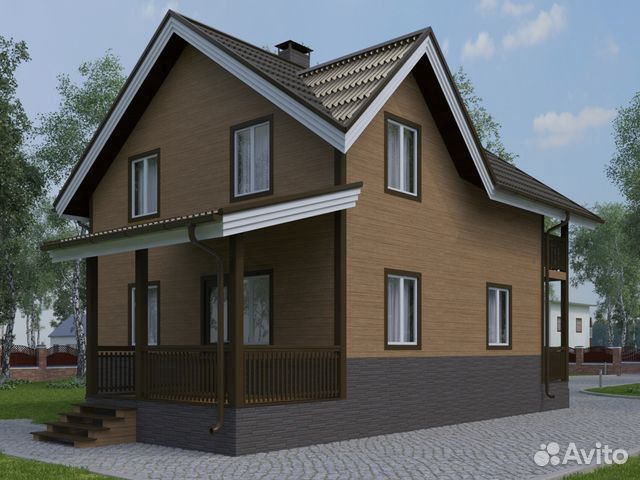 Каркасный дом 66. Строительство домов и бань Каркасный дом 66. Строительство домов и бань