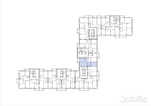 2-к квартира, 65 м², 11/22 эт. 2-к квартира, 65 м², 11/22 эт.