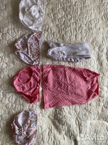 Большой пакет летних вещей Mothercare на девочку 2