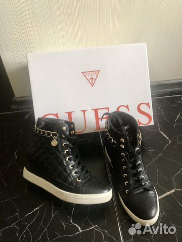 Кеды/сникерсы guess на танкетке